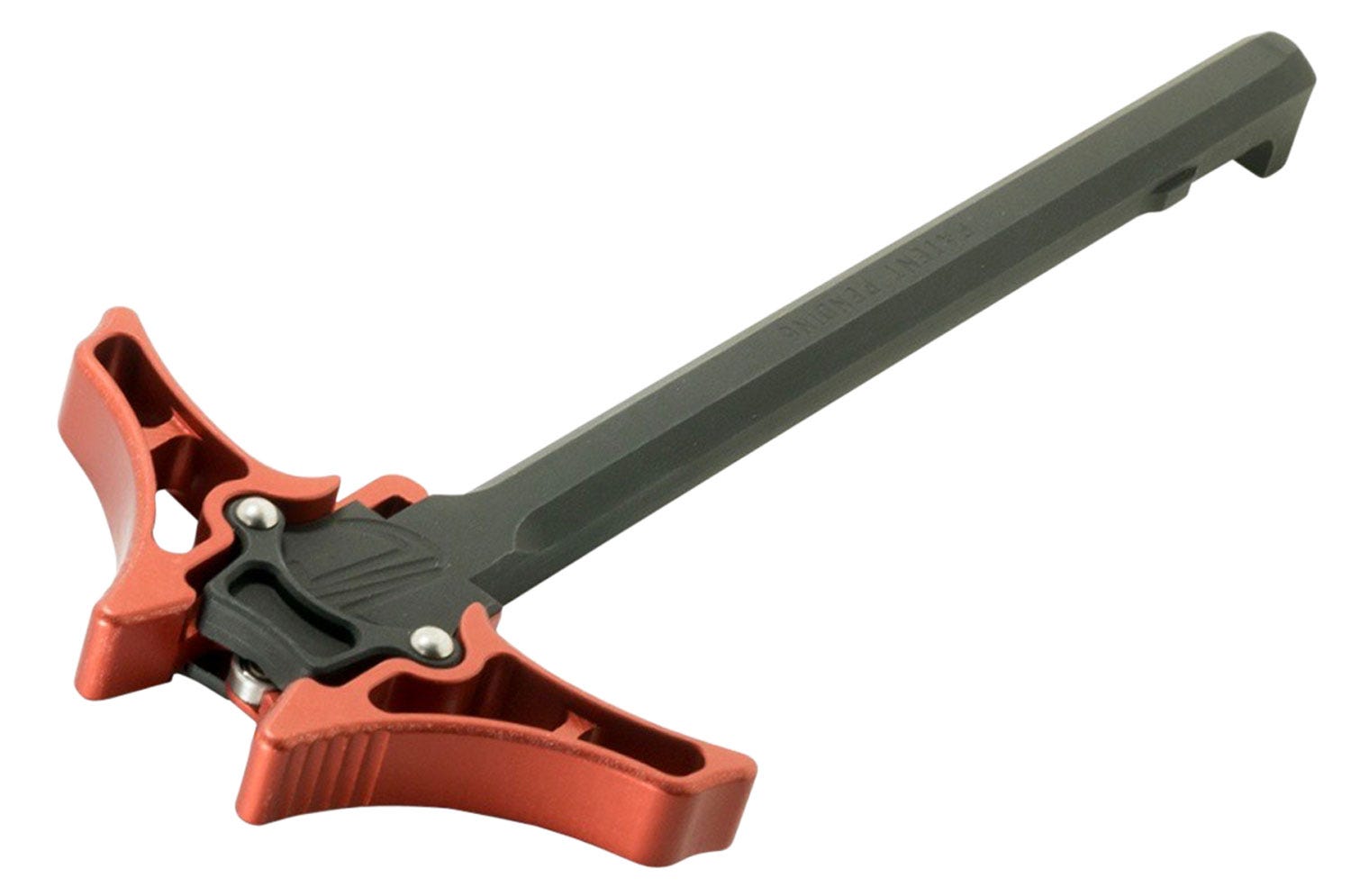 Timber Creek Outdoors Enforcer Charging Handle Red Ambidextrous for AR-Platform