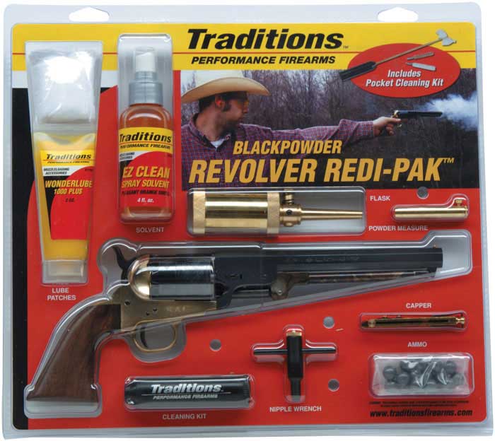 Traditions 1851 Navy RedI-PAK 44CAL