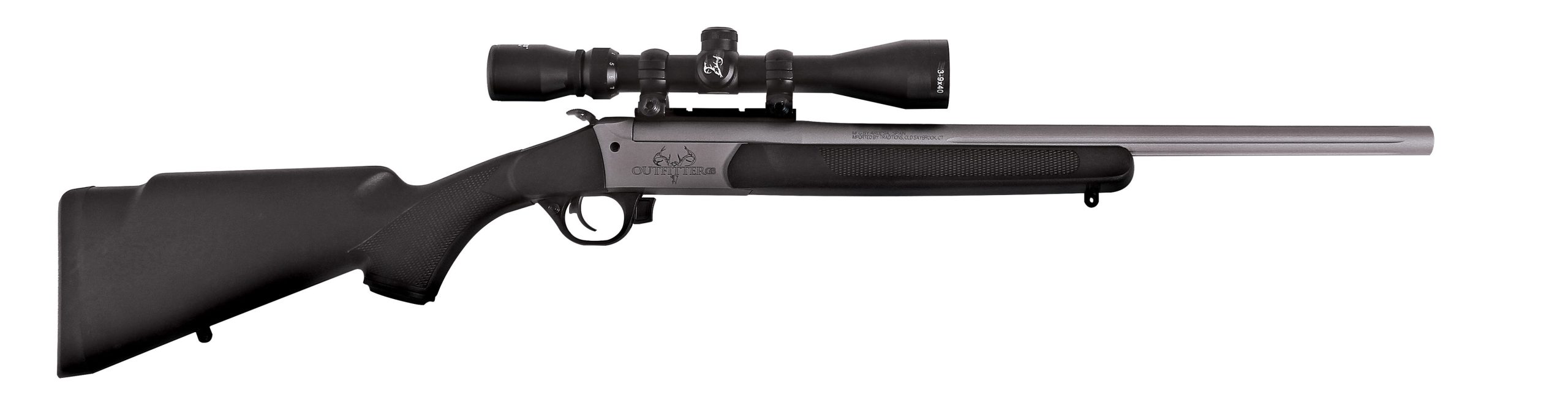 Traditions Outfitter G3 .44 Mag 22" Barrel 1-Rounds 3-9x40mm Scope