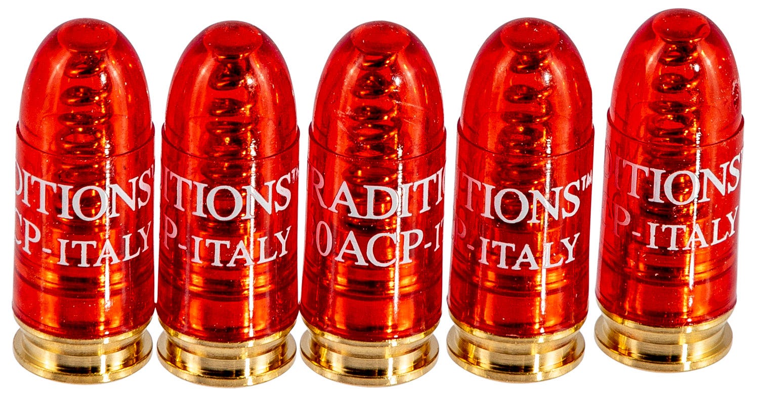 Traditions Snap Caps Brass .380 ACP 5-Pack