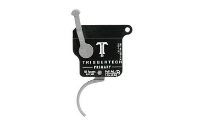 TriggerTech Primary Trigger Silver Right-Hand Traditional Curved for Remington 700