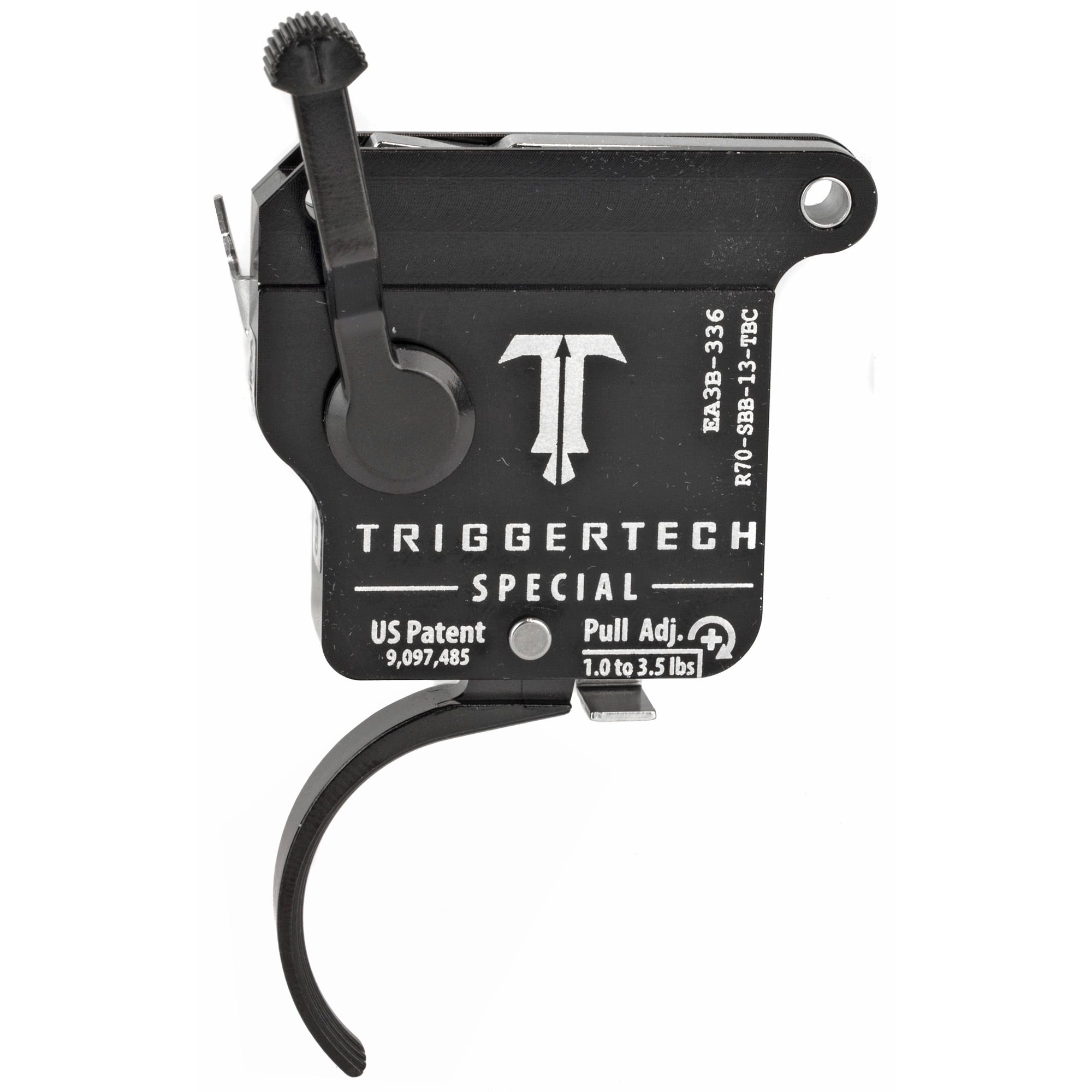 TriggerTech Special Trigger Curved Right-Hand Adjustable for Remington 700
