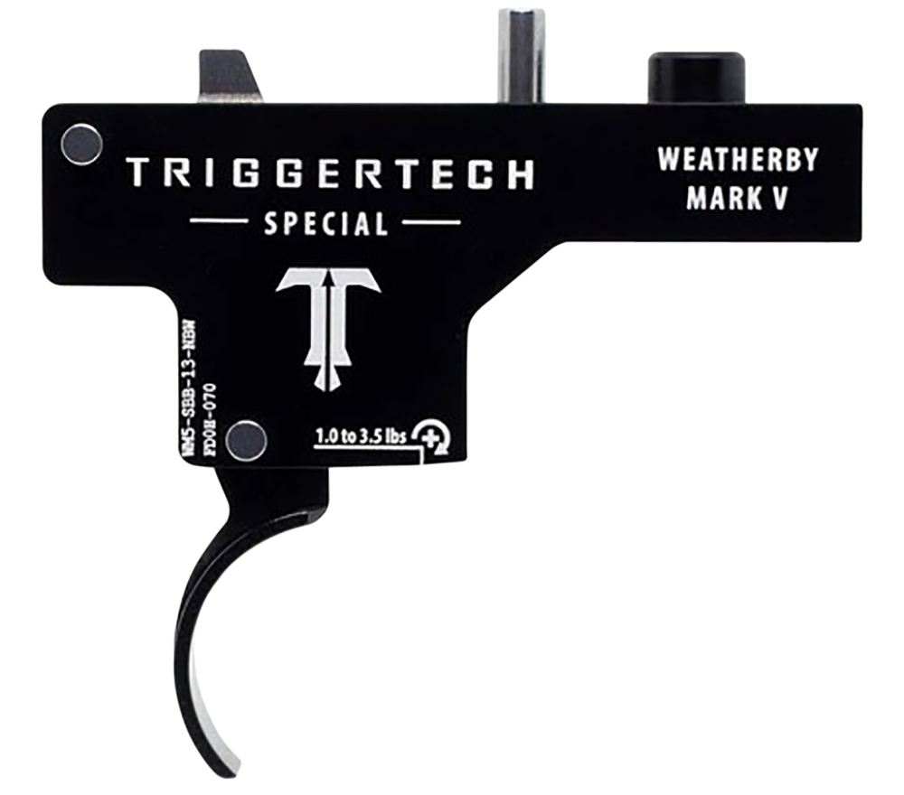 TriggerTech Special Curved Single-Stage Trigger for Weatherby Mark V 1-3.5lbs Draw Weight