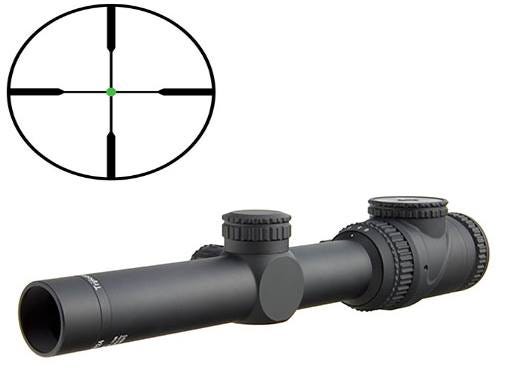 Trijicon AccuPoint 1-6x24 Riflescope Standard Duplex Crosshair Green Dot