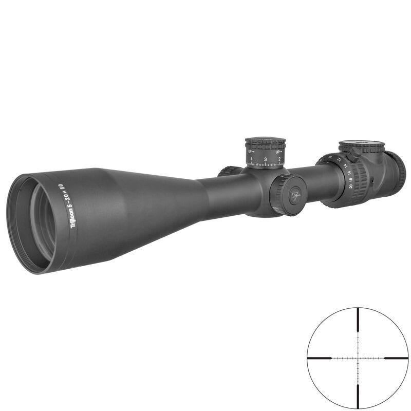 Trijicon AccuPoint 5-20x50mm MRAD Ranging Crosshair Green Dot