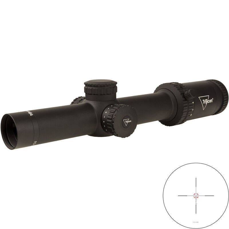 Trijicon Credo 1-6x24 Scope 30mm Tube Black