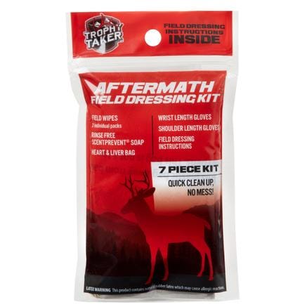 Trophy Taker Aftermath Field Dressing Kit Red 7-Pieces