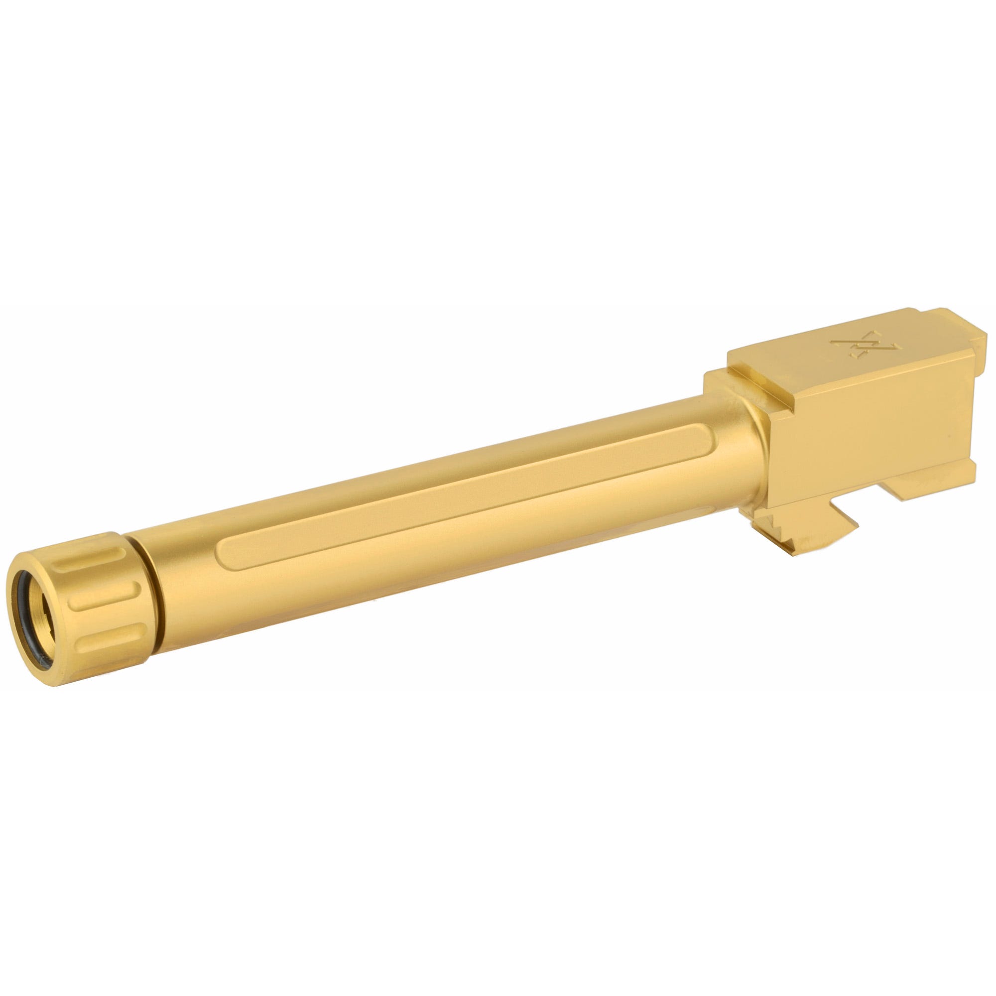 True Precision Handgun Barrel Gold 9mm 4.99" Barrel Threaded for Glock 17