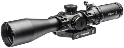 Truglo Eminus Riflescope 3-9x42mm Illuminated TacPlex Reticle Matte Black Finish Includes Mount 30mm