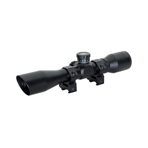 Truglo Xtreme 4X32 Mil Dot with Rings Matte Black