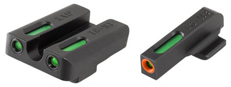 Truglo TFX Pro Sights Black Fits Kahr Arms K MK P PM T and TP models with New Dovetial (After 2004)