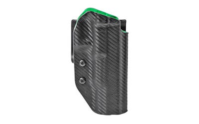 Uncle Mikes Range/Competition Right Hand OWB Holster for Canik 9 Black / Green