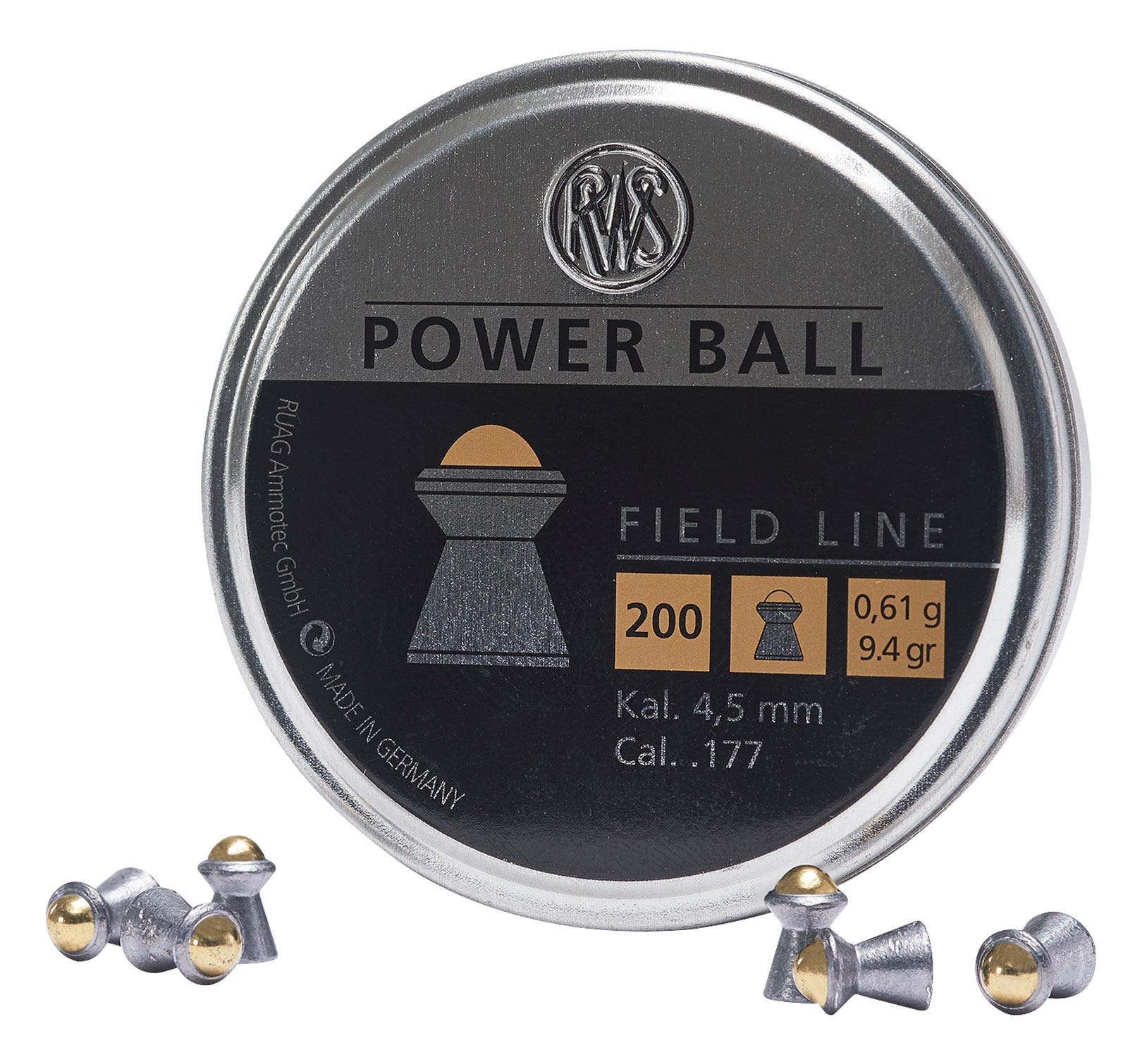 Umarex Power Ball Steel .177 200 Per Tin