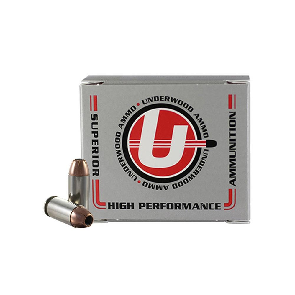 Underwood Ammo Sporting Nickel Plated Brass .40 SW 155 Grain 20-Rounds XTP