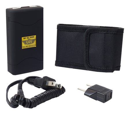 Campco Uzi Law Enforcement Stun Gun Black
