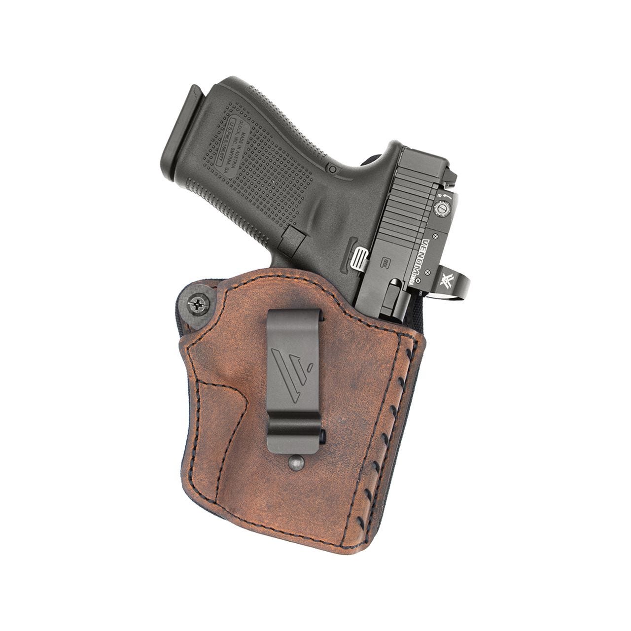 Versa Carry Comfort Flex Deluxe Brown IWB Size 1