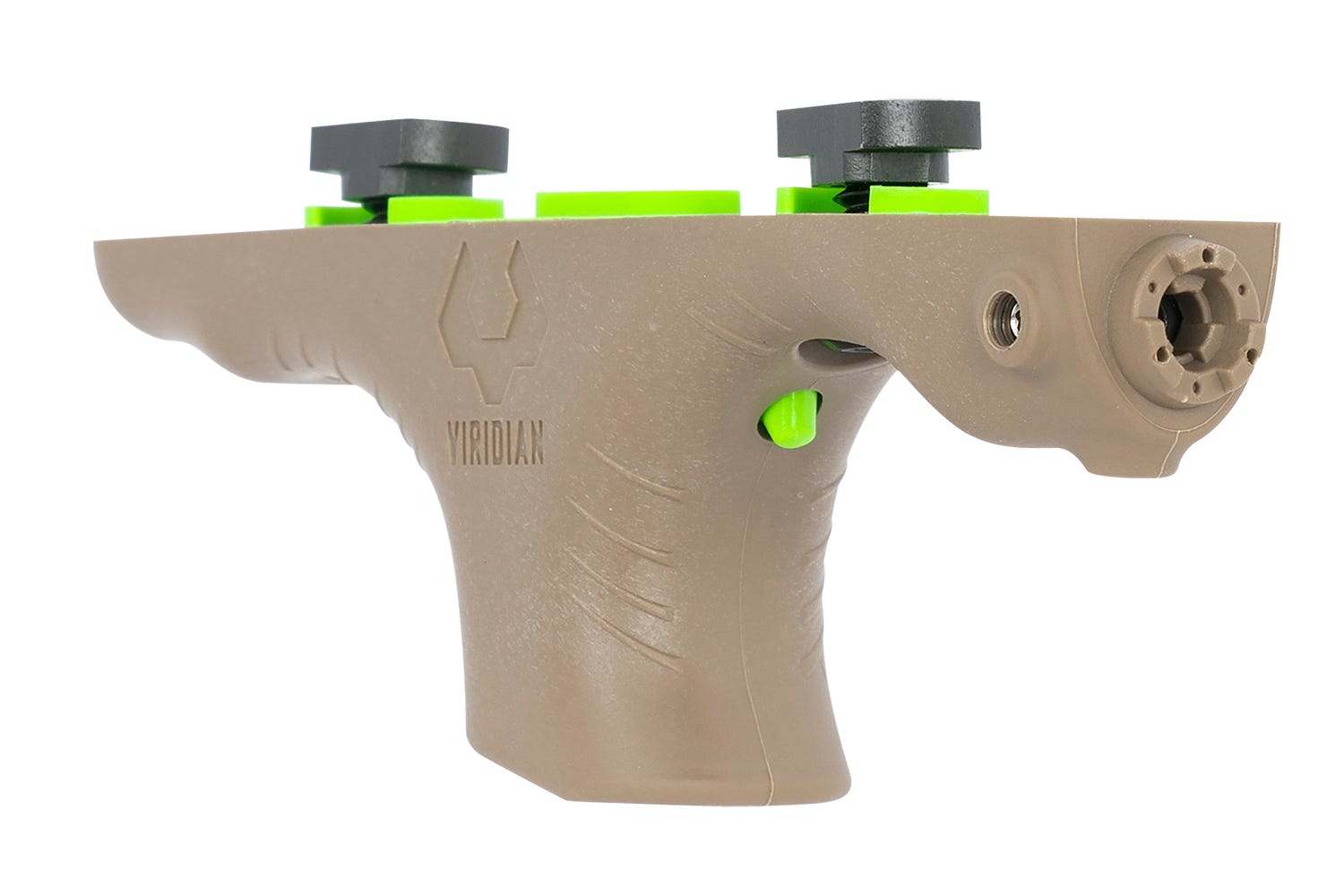 Viridian HS1 Hand Stop Laser Flat Dark Earth with Green Laser for AR-15