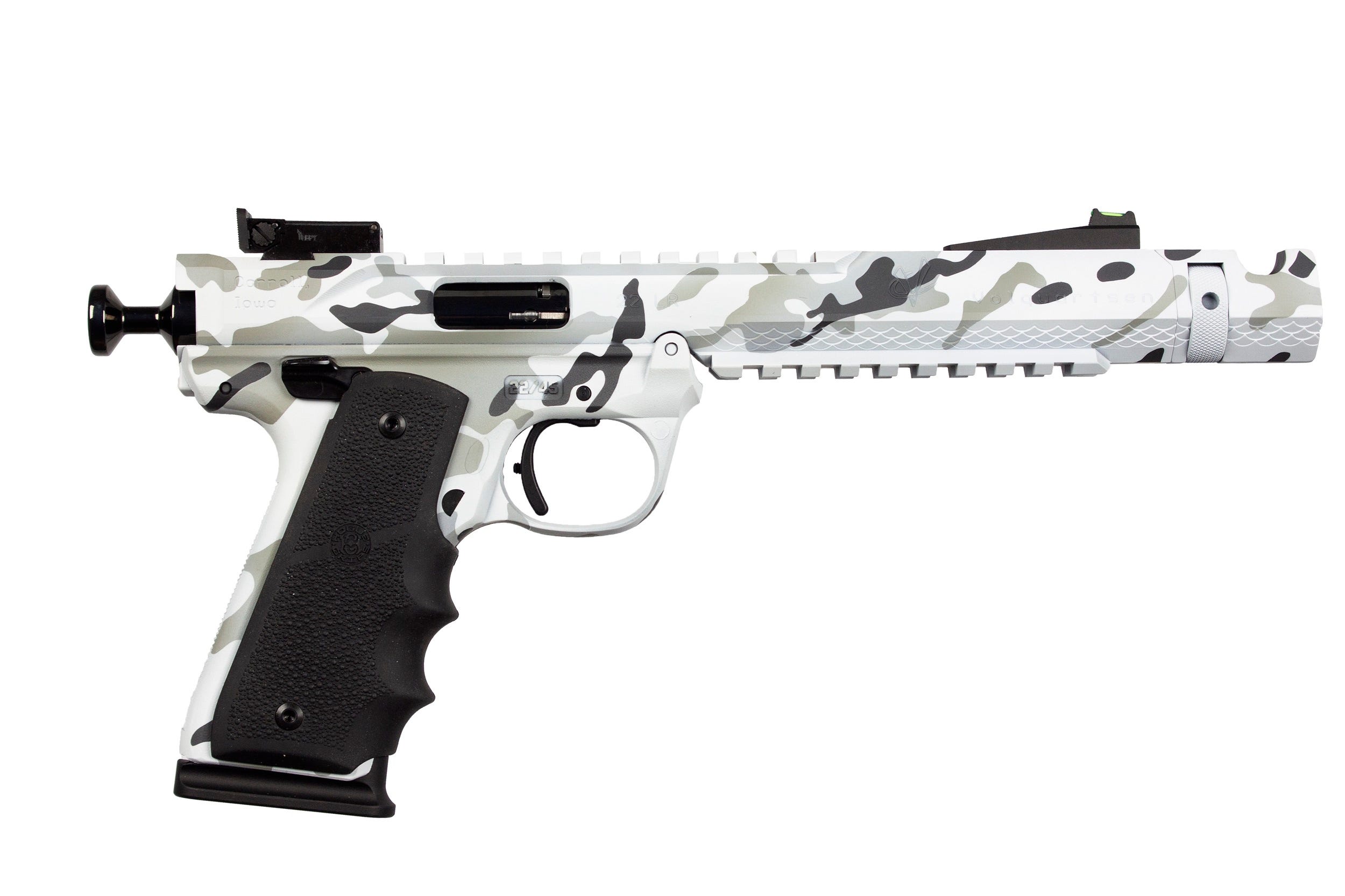 Volquartsen Black Mamba LLV Arctic Camo .22 LR 6" Barrel 10-Rounds