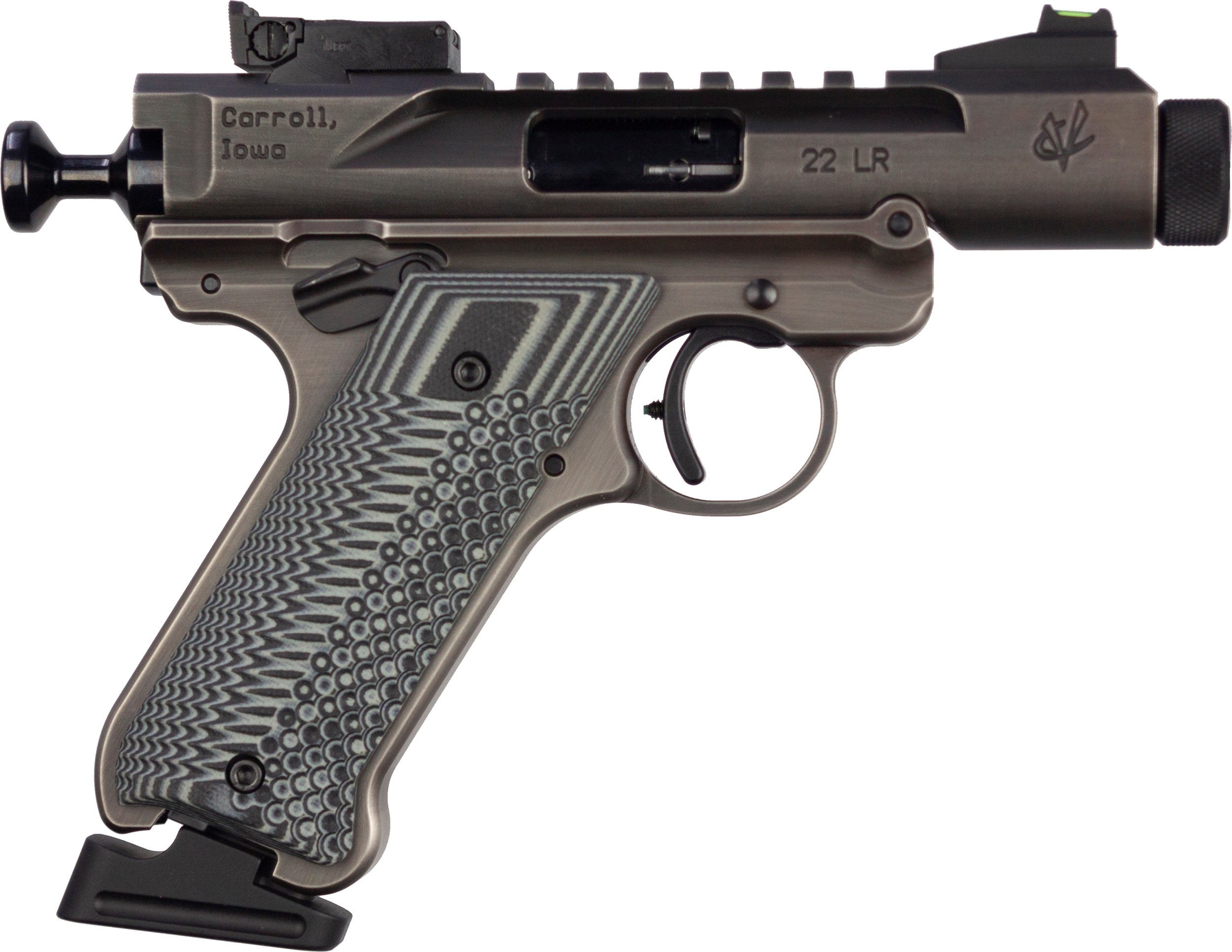 Volquartsen Mini Mamba Black .22 LR 3" Barrel 10-Rounds