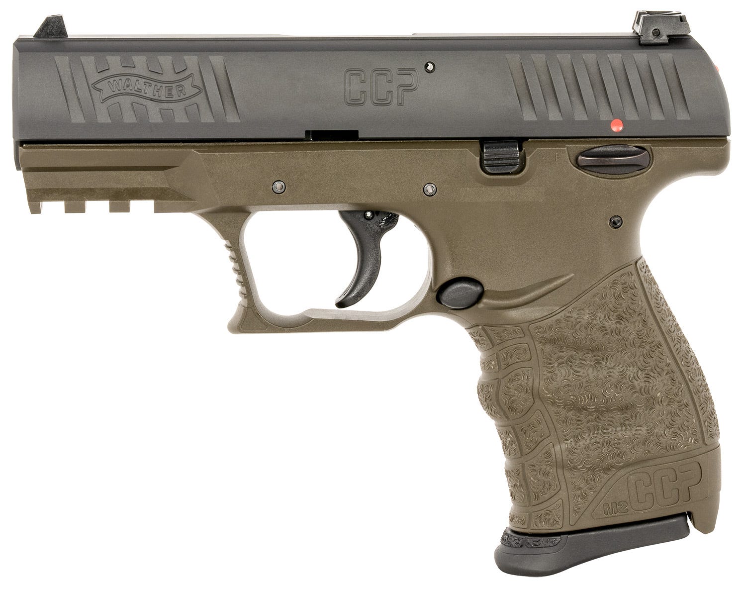 Walther CCP M2 Military OD Green / Black 9mm 3.54" Barrel 8-Rounds