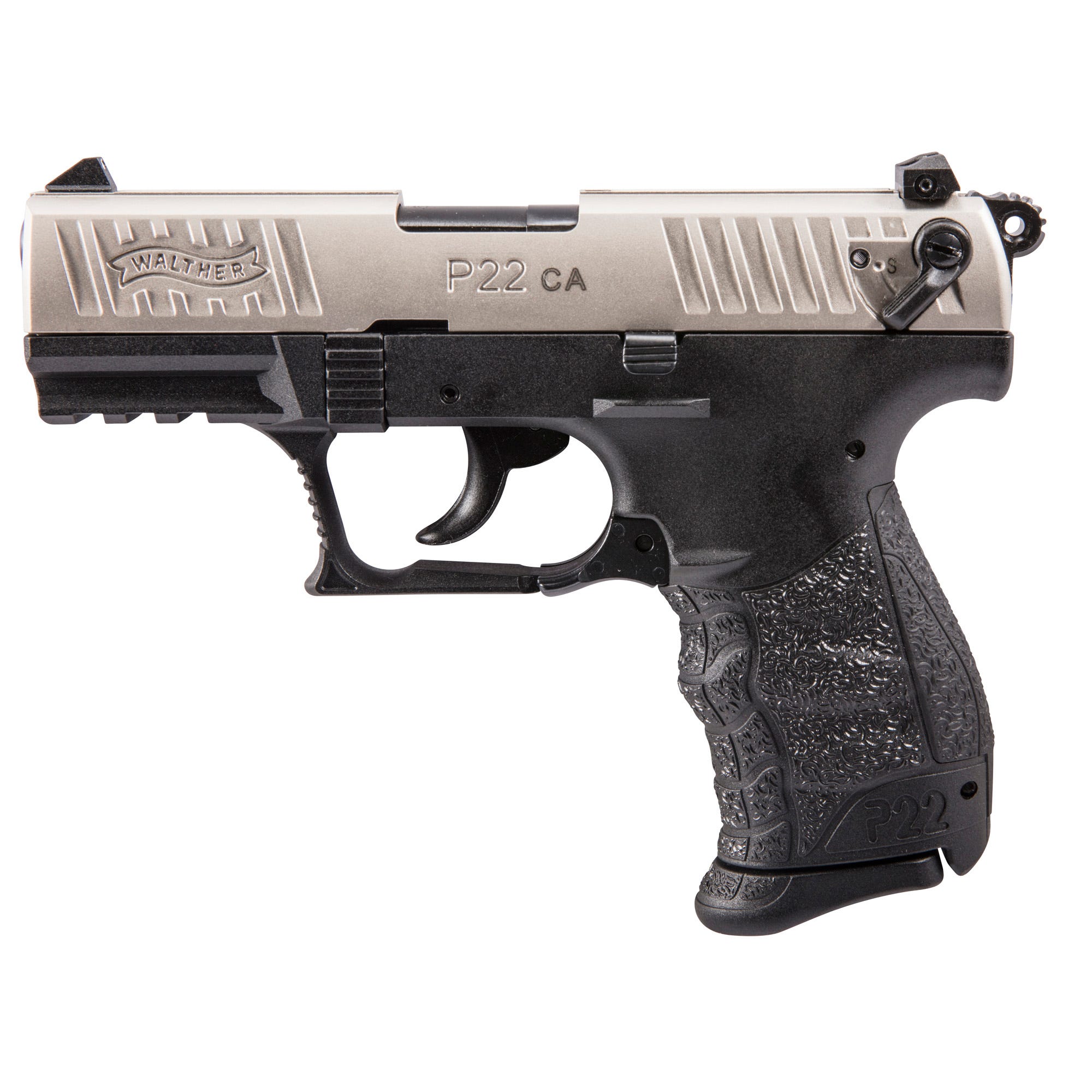 Walther P22 22LR Nickel 3.42" Barrel 10 Rounds