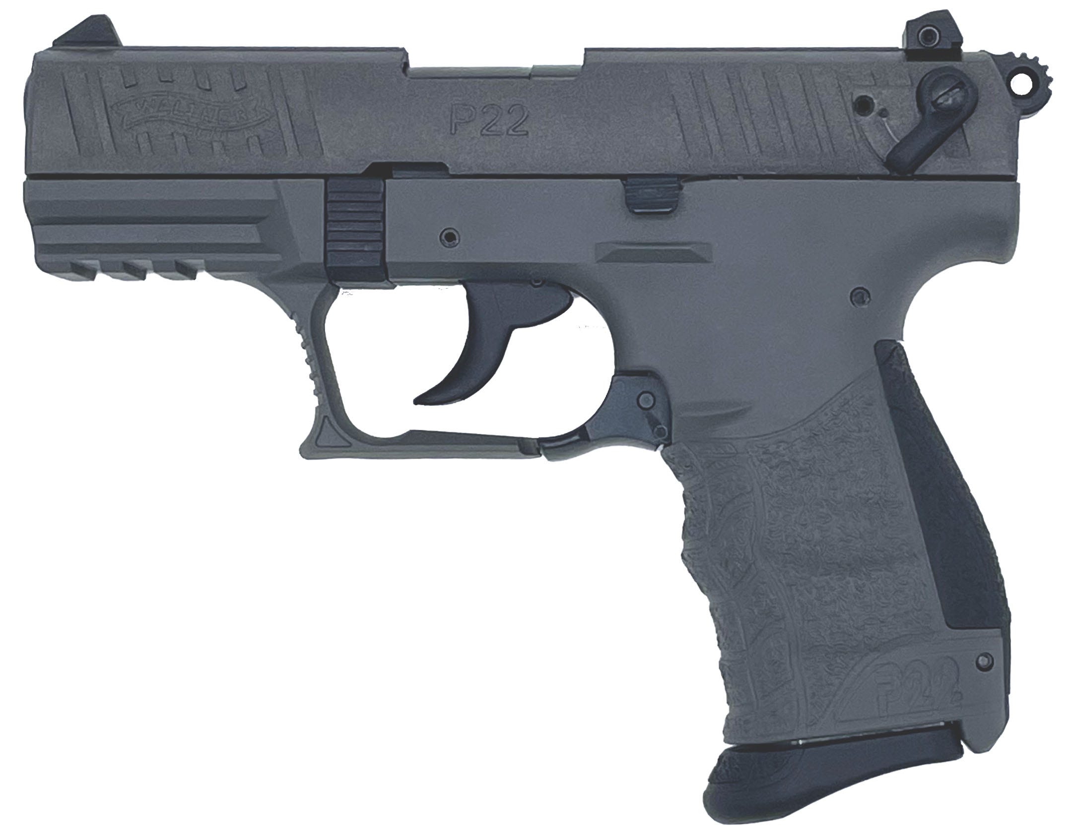 Walther P22 Tungsten .22 LR 3.42" Barrel 10-Rounds