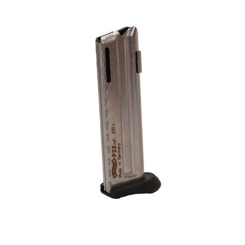 Walther P22 Magazine 22LR 10rd Q Style Frame Finger Rest