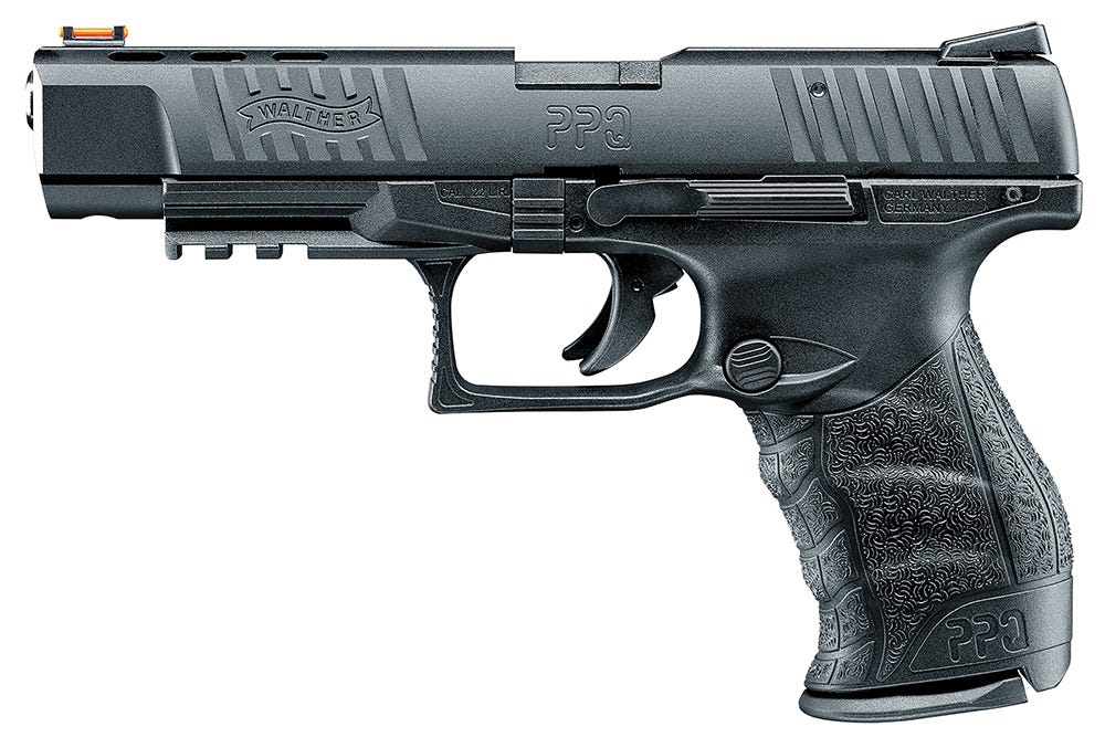 Walther PPQ M2 .22 LR 5" Barrel 10-Rounds Fiber Optic Front Sight