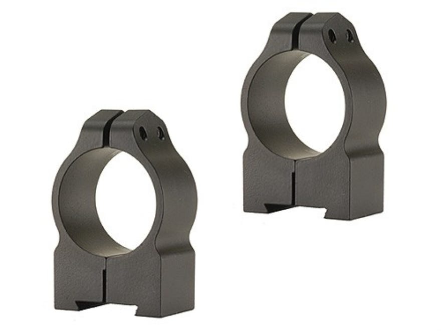 Warne Scope Mounts 1TM Tikka Rings Medium 1 inch Mat