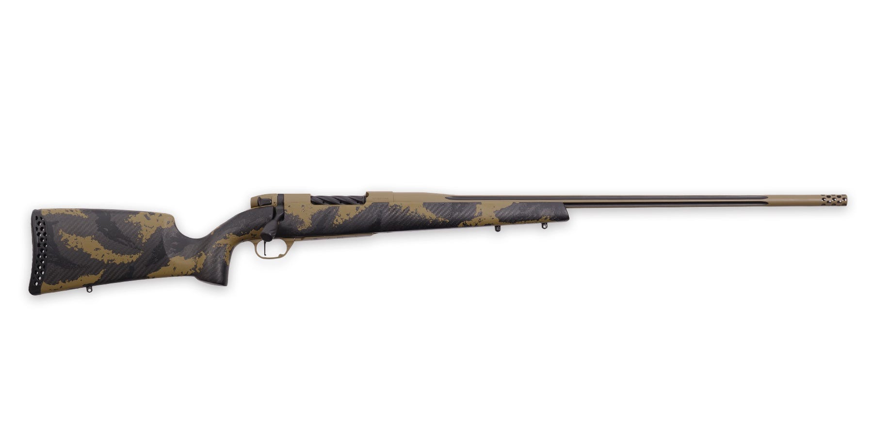 Weatherby Mark V Apex Black / Flat Dark Earth .300 PRC 26" Barrel 3-Rounds