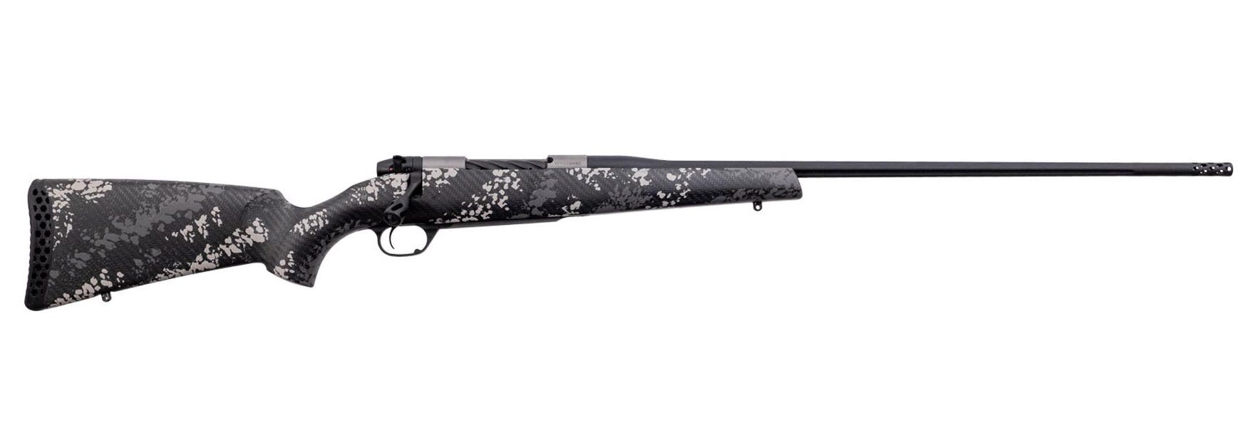 Weatherby Mark V Backcountry Ti 2.0 Black / Grey 7mm PRC 24" Barrel 3-Rounds