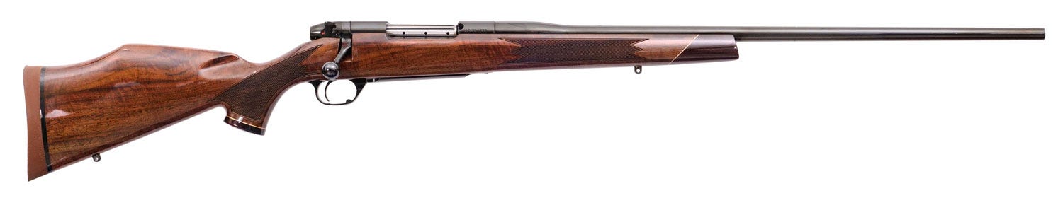 Weatherby Mark V Deluxe Walnut 6.5 WBY RPM 24" Barrel 4-Rounds