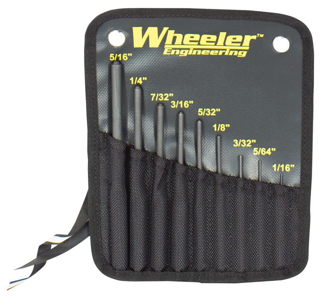 Wheeler Engineering ROLL PIN PUNCH SET