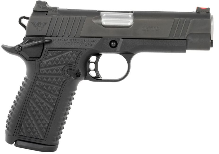 Wilson Combat SFT9 9mm Luger 4.25" Barrel 15-Rounds (2 Magazines) Integrated Grips