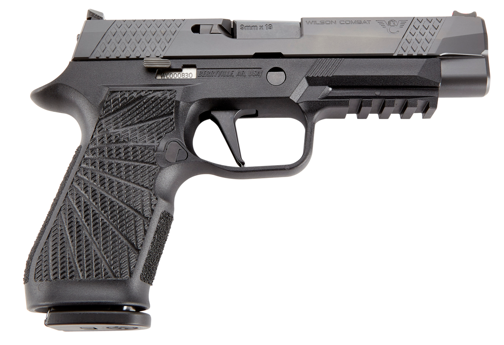 Wilson Combat WCP320 9mm 4.7" Barrel 17-Rounds Fiber Optic Sights