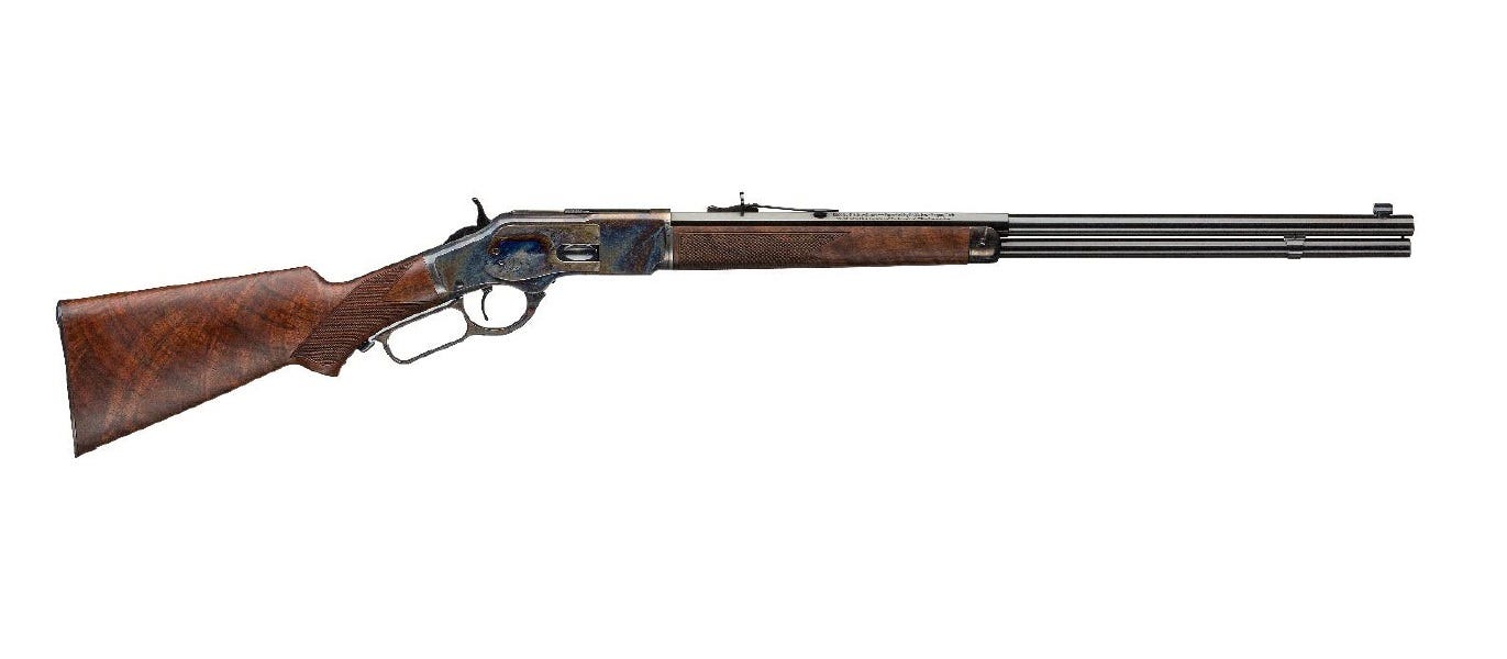 Winchester 1873 Deluxe Sporting .44-40 24 In 12 Rds Color Case Hardened