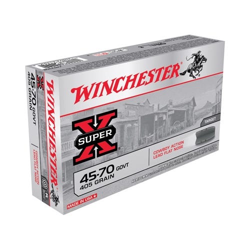 Winchester Ammunition Super-X Cowboy Action .45-70 405GR LFN 20Rds