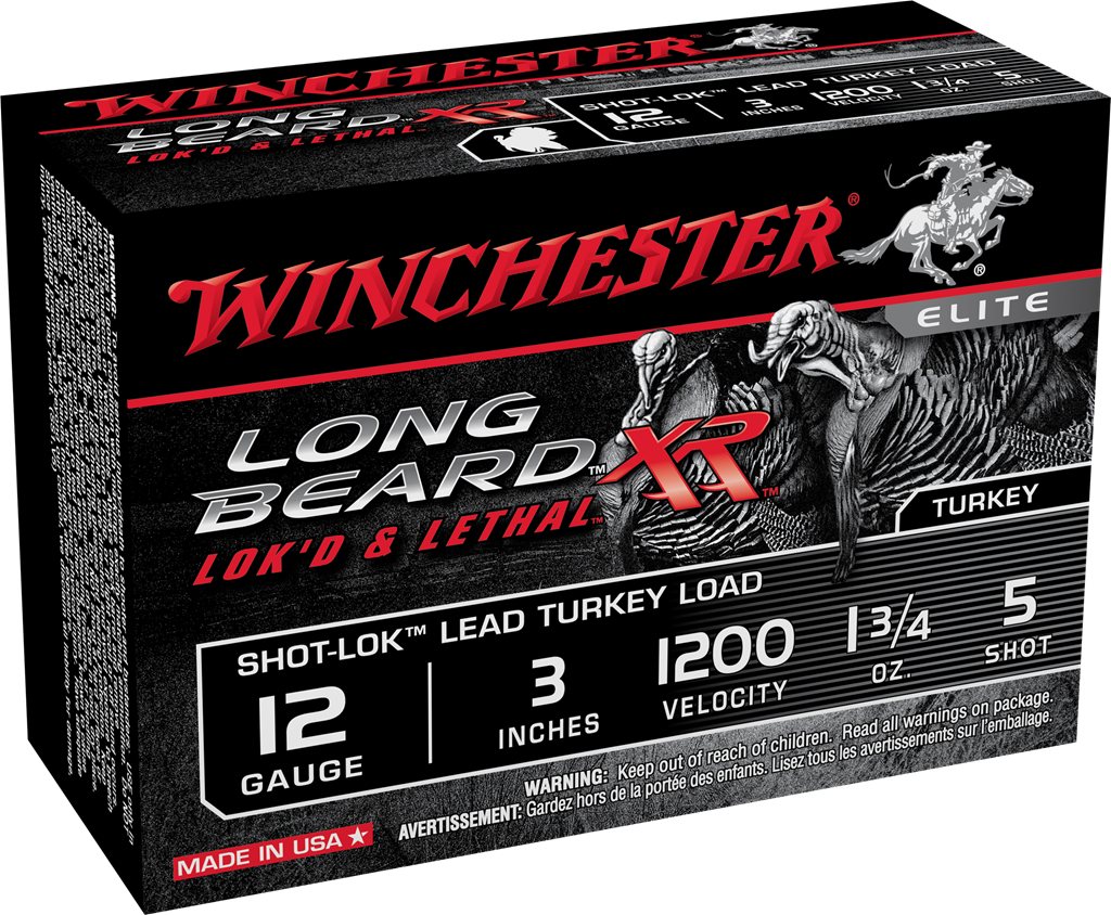 Winchester Long Beard XR Shot-Lok 12 GA #5-Shot 10-Rounds 3"