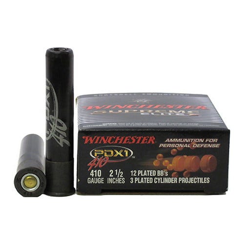 Winchester PDX1 Defender .410 Bore 2.5-inch 12 Pellets/3 Discs 10Rds