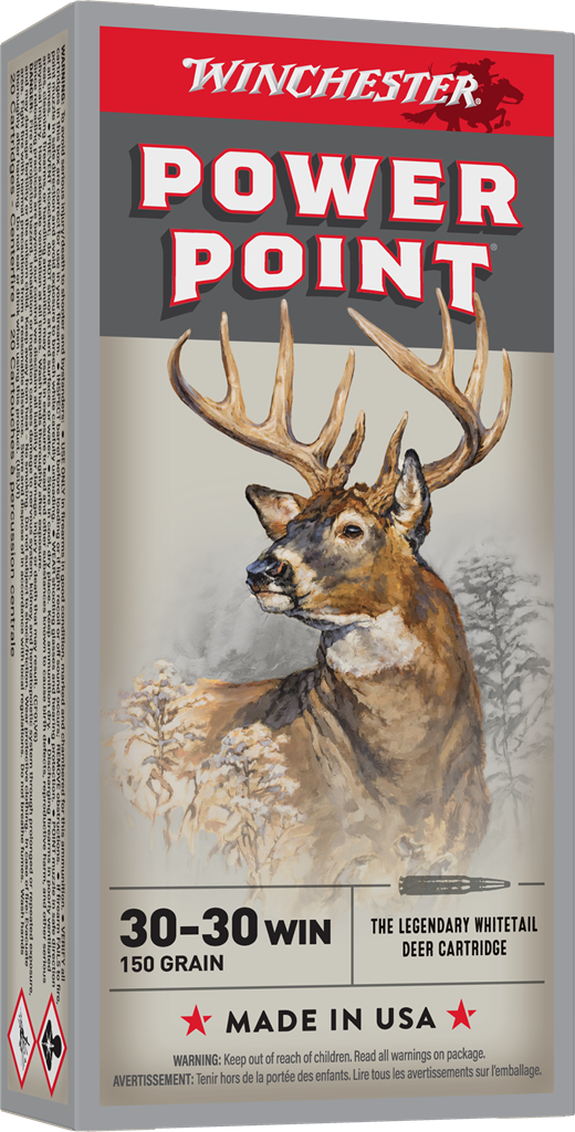 Winchester Power Point Brass .30-30 150 Grain 20-Rounds PP