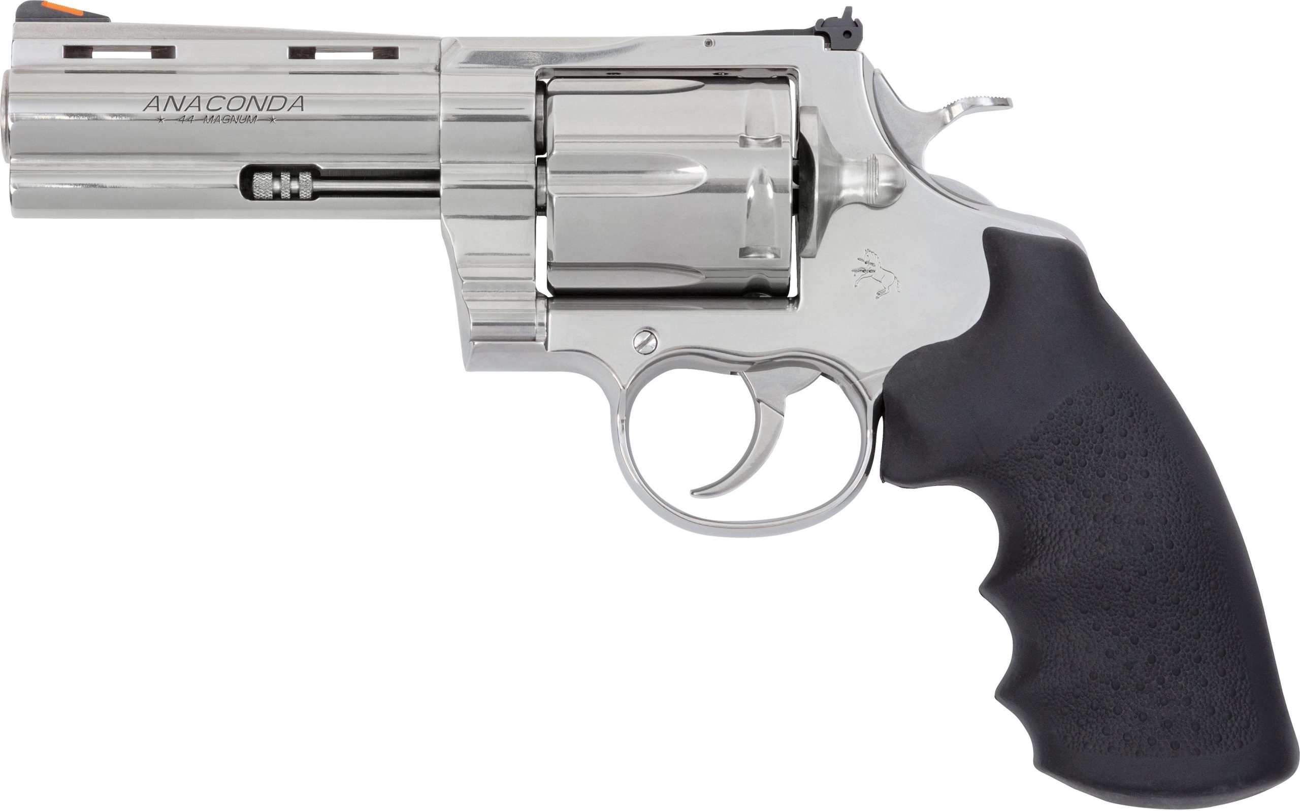 Colt Firearms Anaconda Semi-Bright Stainless .44 Mag 4.25" Barrel 6-Rounds Hogue Grip - Image 2
