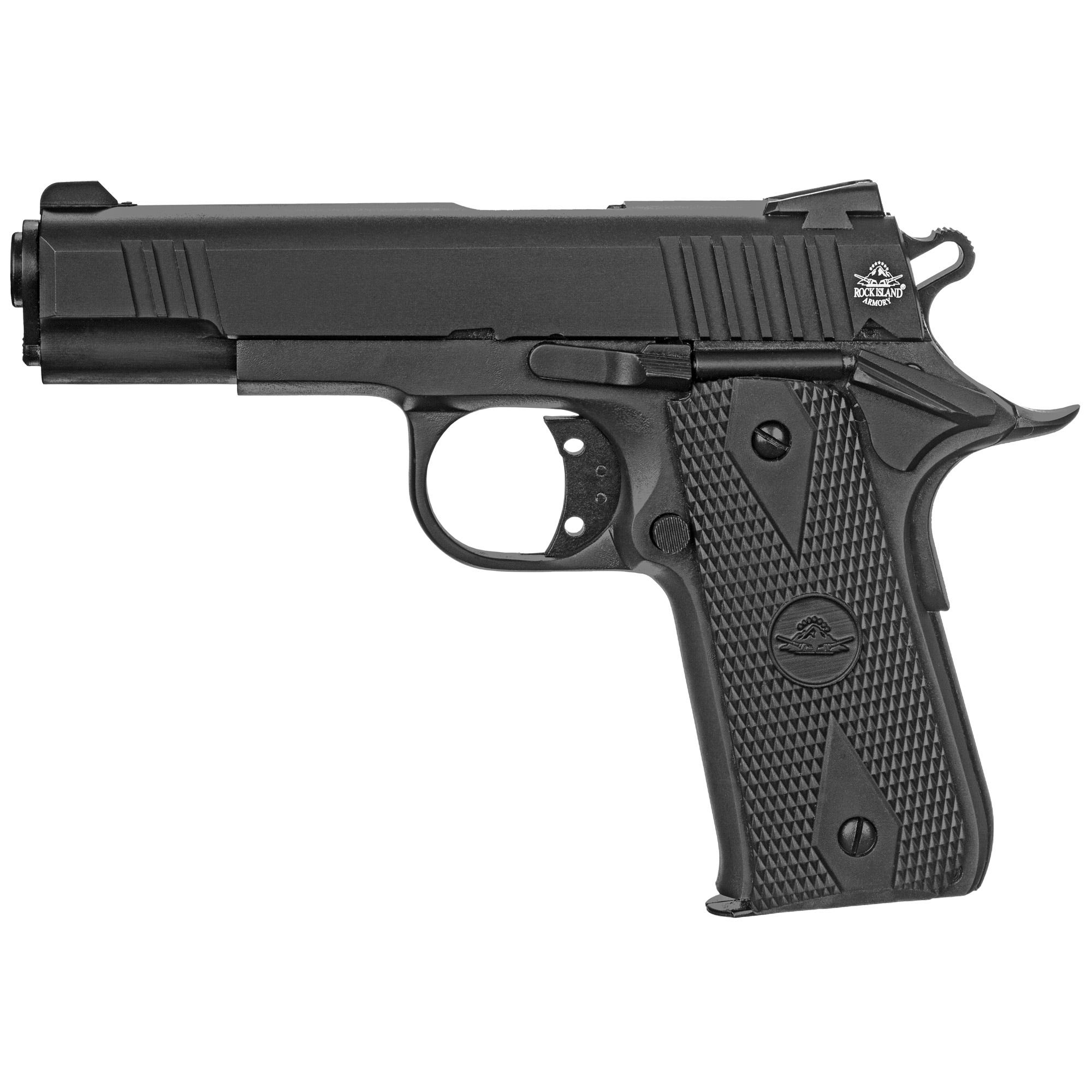 Rock Island Armory Baby Rock GI Standard CS Pistol .380 ACP 3.75" Barrel 7-Rounds - Image 2