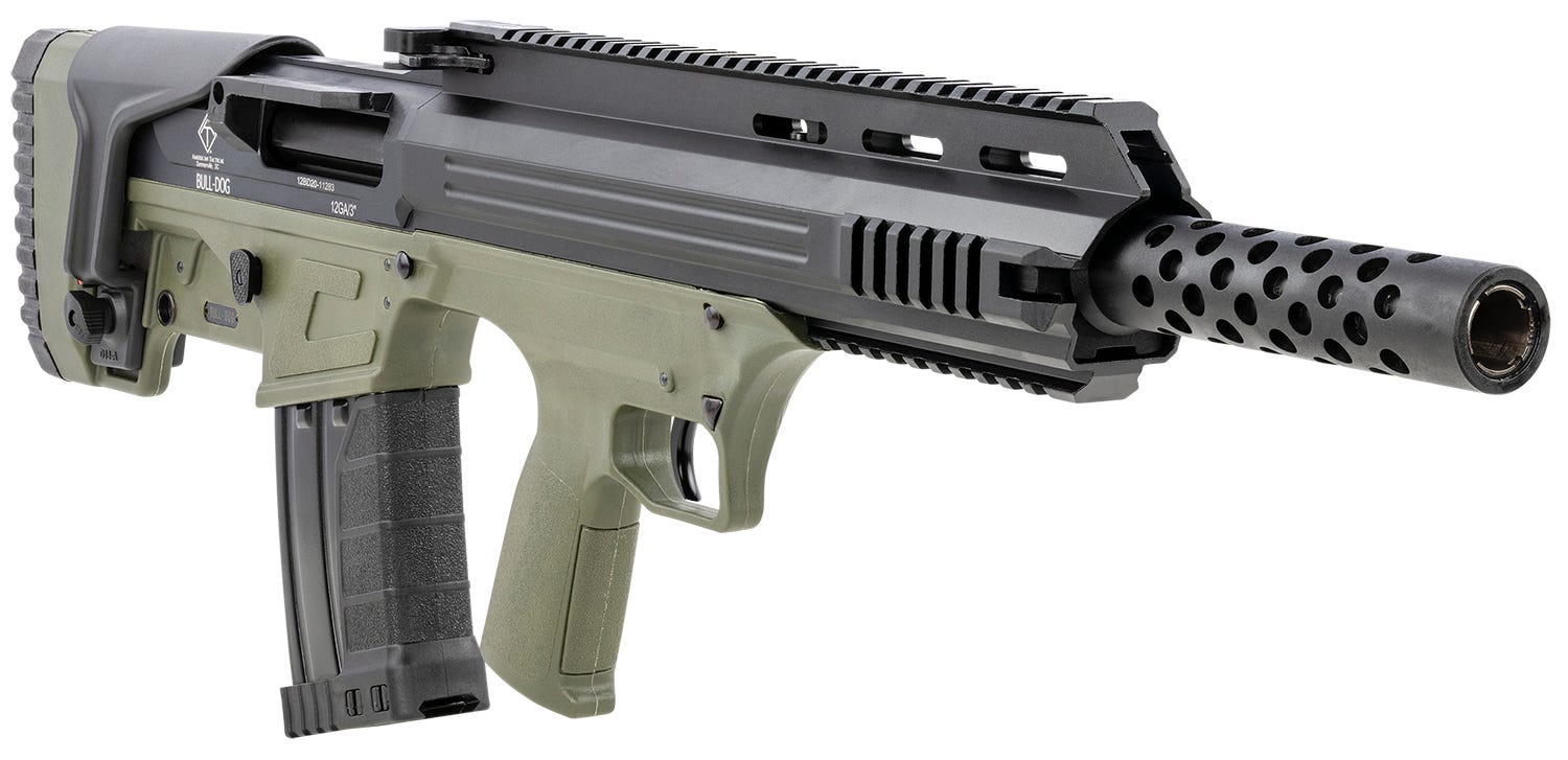 American Tactical Bulldog OD Green 12 GA 18.5" Barrel 5-Rounds - Image 3