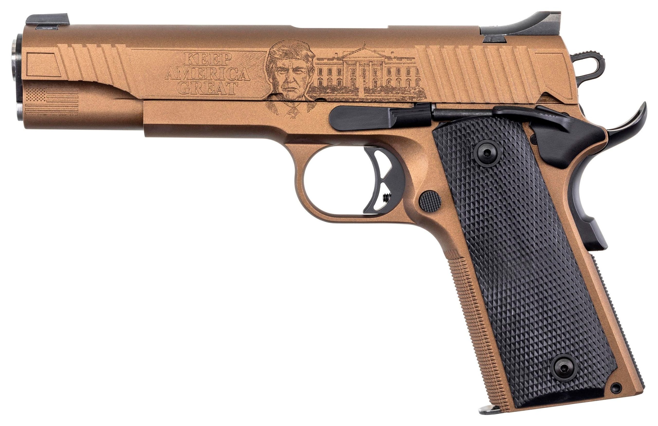 Auto-Ordnance 1911 Old Glory Bronze .45 ACP 5" Barrel 7-Rounds - Image 2
