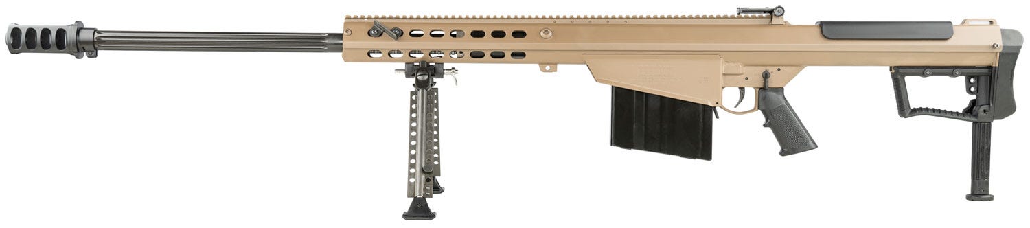Barrett M107A1 Flat Dark Earth .50 BMG 29" Barrel 10-Rounds - Image 2