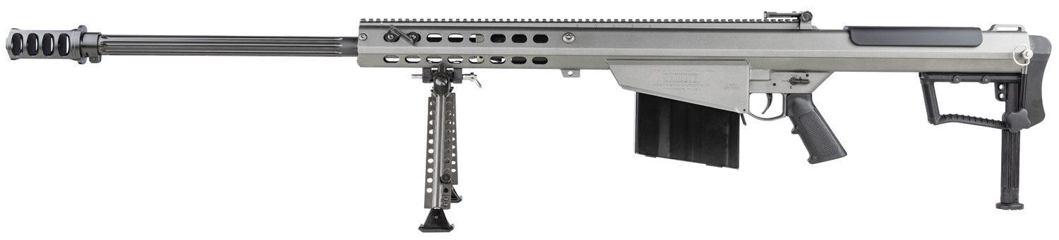 Barrett M107A1 Tungsten .50 BMG 29" Barrel 10-Rounds Flip-Up Rear Sight - Image 2