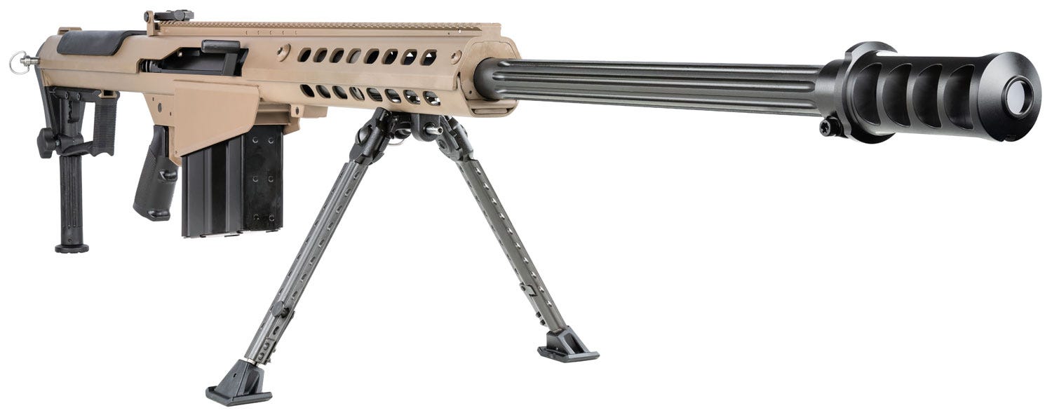 Barrett M107A1 Flat Dark Earth .50 BMG 29" Barrel 10-Rounds - Image 3
