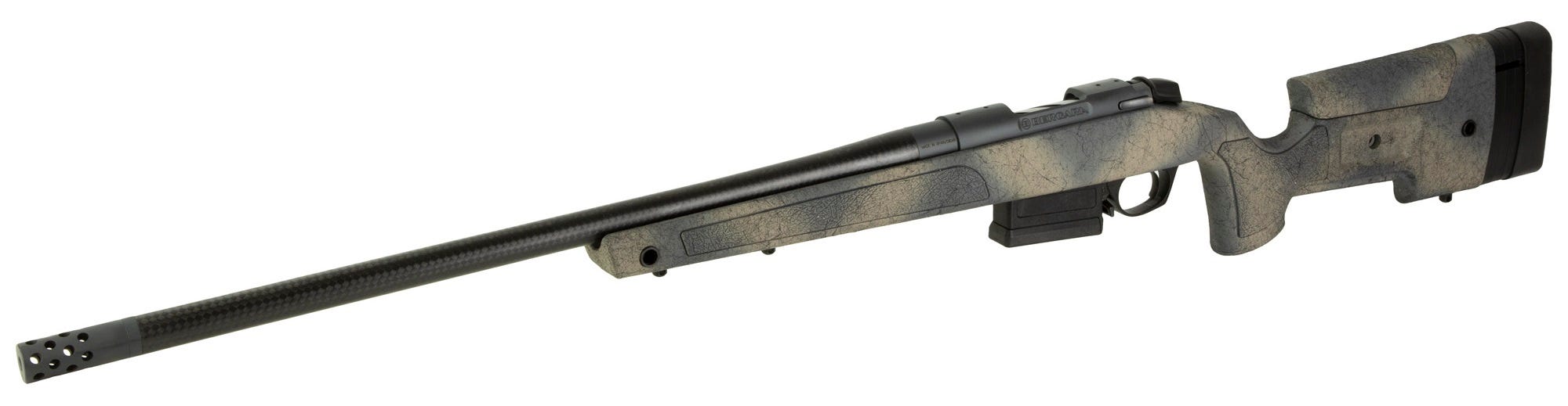 Bergara Rifles B-14 HMR Carbon Wilderness Gray / Tan 6.5 Creedmoor 22" Barrel 5-Rounds - Image 3
