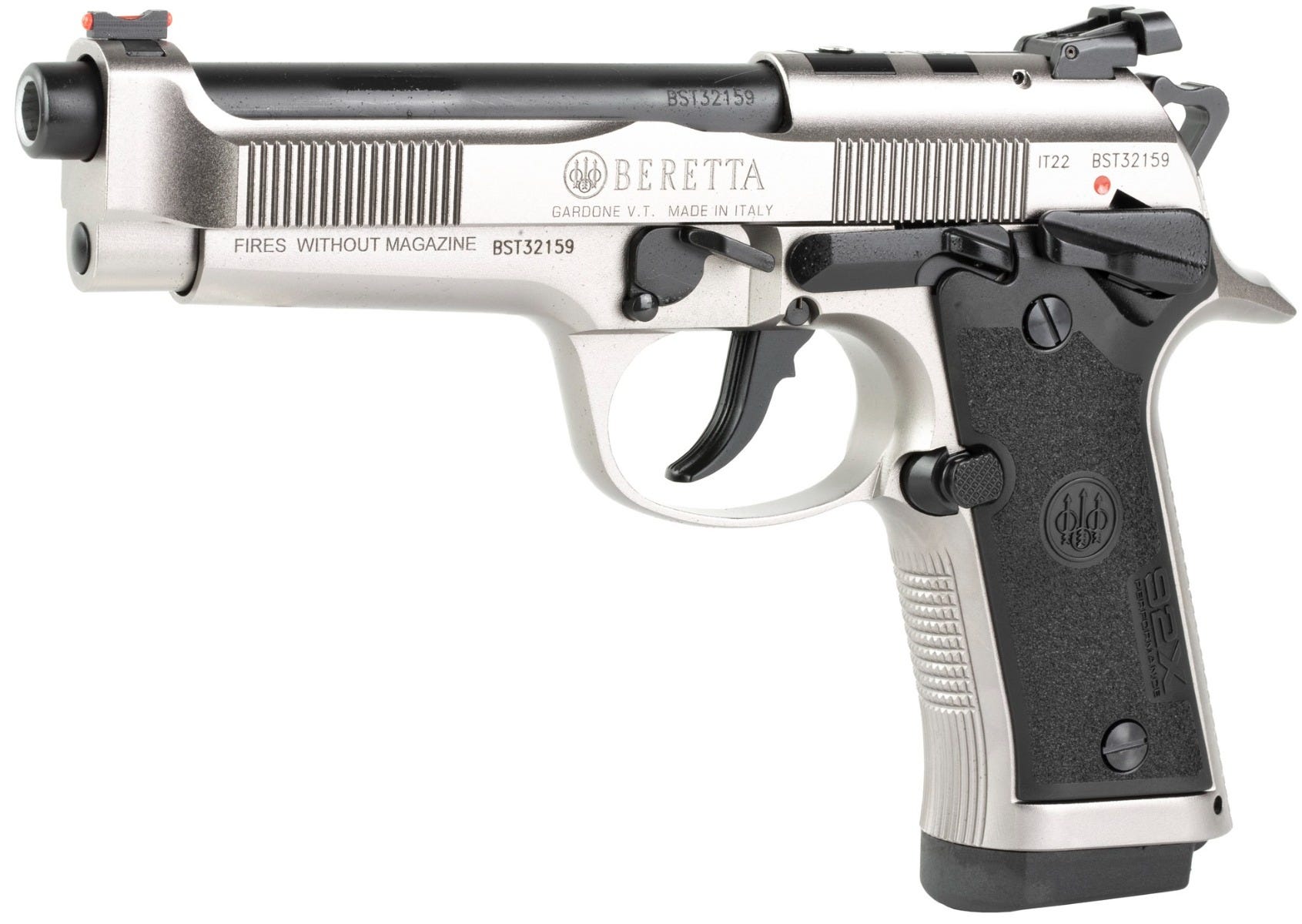 Beretta 92X Performance Defensive Gray 9mm 4.9" Barrel 15-Rounds - Image 3