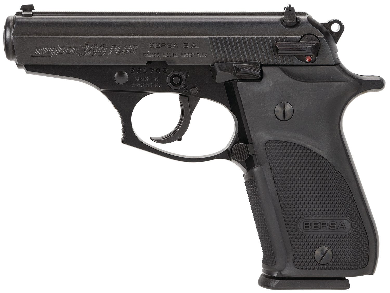 Bersa Thunder 380 Plus .380 ACP 3.5" Barrel 15-Rounds Decocker - Image 2